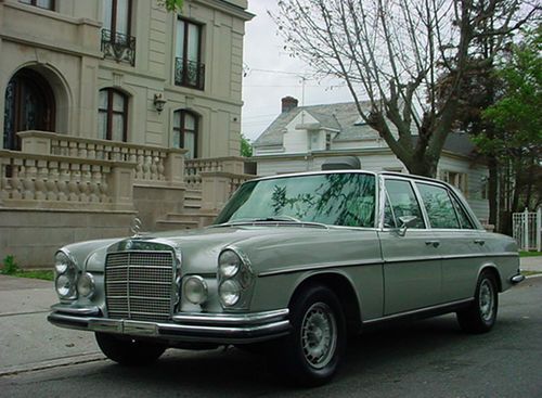 Rare 1970 mercedes benz 300sel 6.3 "super-sedan" low miles 60kmi. low$ nice car!