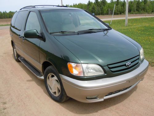 2001 toyota sienna xle 3.0l