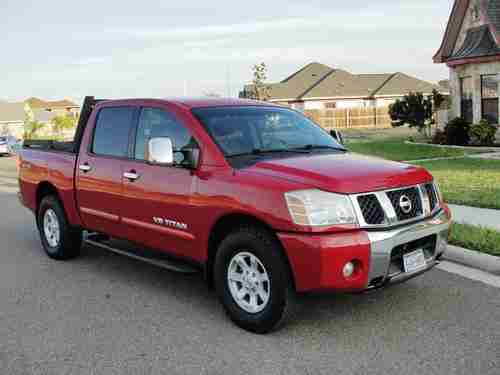 2005 Nissan Titan SE Crew Cab Pickup 4-Door 5.6L, US $13,500.00, image 13