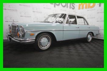 1971 mercedes-benz 280 se 88k original miles!!! everyday driver!! low reserve