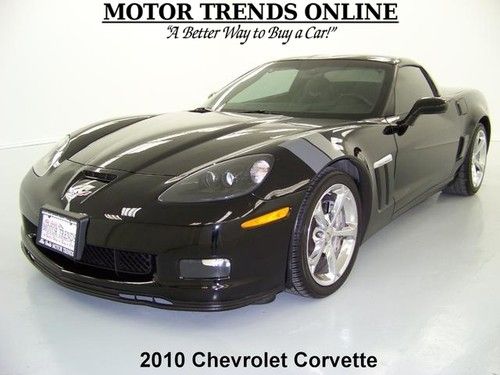 Grand sport z16 navigation chrome wheels hud targa bose 2010 chevy corvette 29k