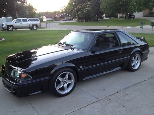 1989 supercharged ford mustang gt hatchback 2-door 5.0l