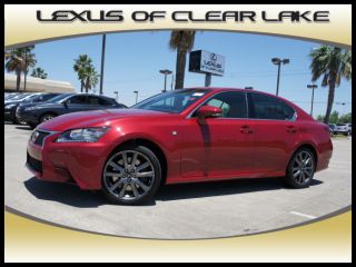 2013 lexus gs 350 f-sport navigation certified clean carfax