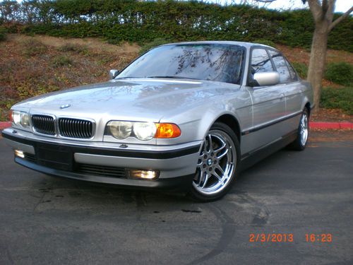 2000 bmw 740i sport pkg edition,only 48k original miles,no reserve.