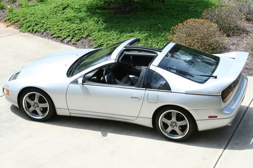 *** clean 1990 nissan 300zx - leather -  rare beauty - silver ***