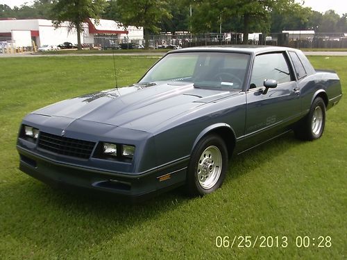 1984 chevrolet monte carlo ss coupe 2-door 5.0l