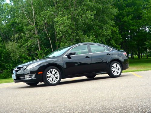 2009 black mazda6;grand touring sedan, loaded, low mileage