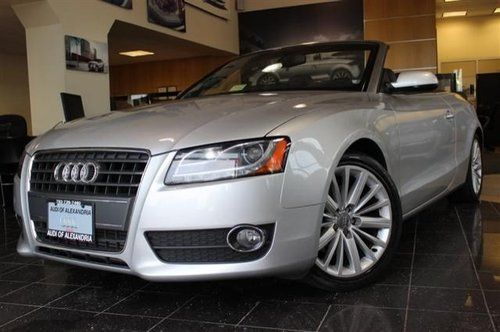 Convertible premium plus navigation one owner audi care