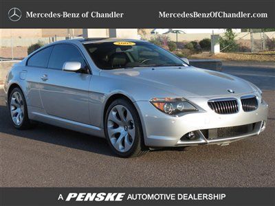 2005 bmw 645ci coupe, navigation, clean, call 480-421-4530