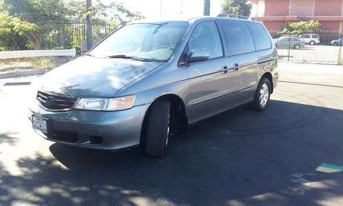 2002 honda odyssey ex-l leather seats