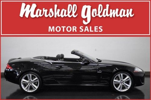 2011 jaguar xk convertible black/black advanced tech pkg only 10,000 miles