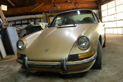 1970 porsche 911t coupe (no sunroof) project 1111 white