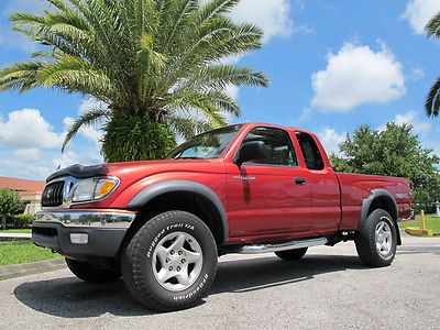 2003 toyota tacoma access cab 4x4 automatic sr5 3.4l v6 rust free low reserve no