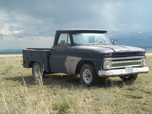 1966 chevy c-10   ~rat rod~     runs and drives  original low miles 54464