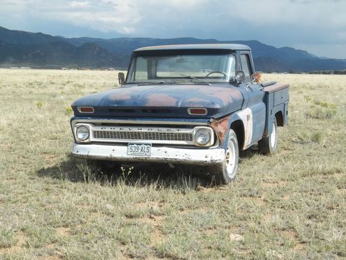 1966 Chevy C-10 ~Rat Rod~ Runs and drives Original Low Miles 54464, image 3
