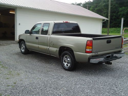 2002 chevrolet silverado 1500 ls extended cab pickup 4-door 4.8l