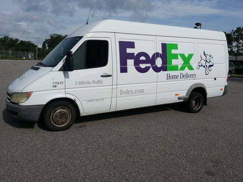 2005 dodge sprinter 3500 extended high top cargo van