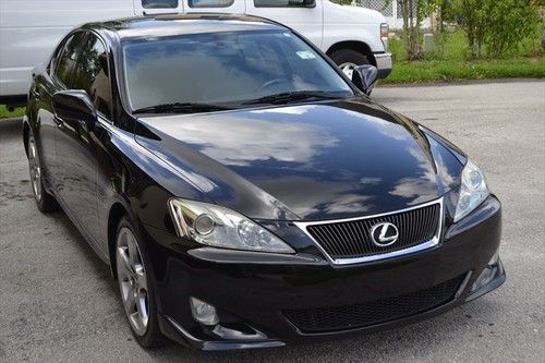 2007 lexus is250 base sedan 4-door 2.5l