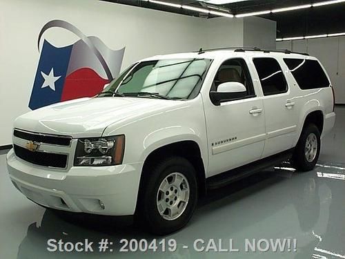 2007 chevy suburban lt 4x4 7-pass leather sunroof dvd  texas direct auto