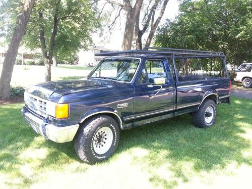 1989 ford f-250 custom standard cab pickup 2-door 5.8l