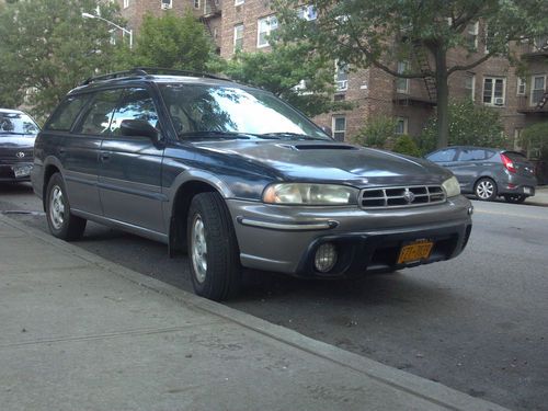 97 subaru legacy outback 2.5l auto cruise ac bluetooth new trans 155k runs great