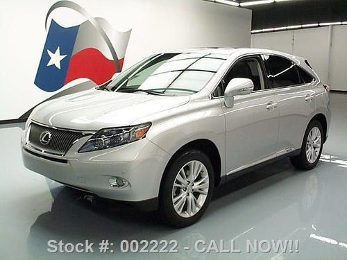 2010 lexus rx450h hybrid sunroof nav rear cam only 26k texas direct auto