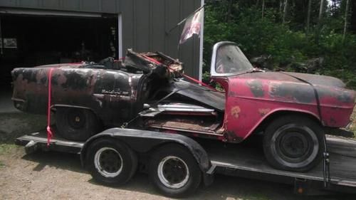 Original color red &amp; white 2 door convertible