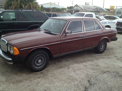 1984 mercedes 300d turbo diesel sedan, california car, only $1,995