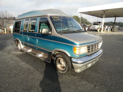 1995 ford e150 high top window van low mileage one owner