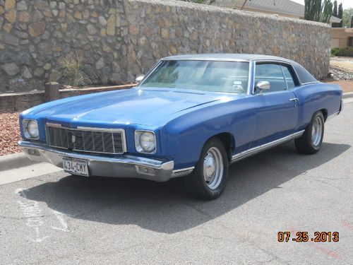 1971 monte carlo project barn find power windows locks hot street rat rod ss