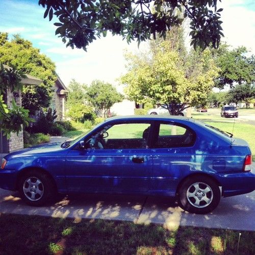 Hyundai accent 2000 in san angelo, tx, 129k miles, runs good - $2150