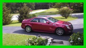 2010 cadillac cts premium 3.6l v6 24v automatic rwd sedan onstar bose sunroof cd