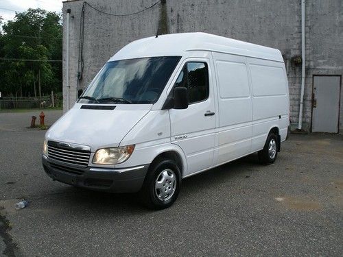 2005 dodge sprinter 2500 base freightliner merecedes cargo van 2.7l no reserve