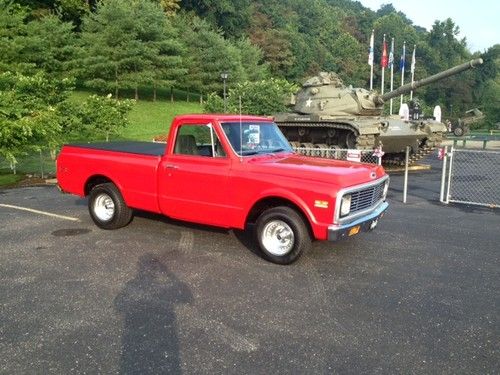 1971 chevy truck frame off resto this is a matching numbers truck with a/c