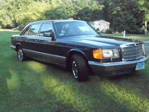 1986 mercedes 560 sel..low miles!!