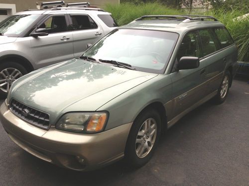 2004 subaru outback - great gas mileage!