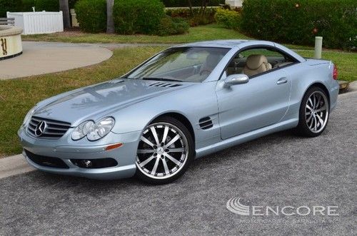 2004 mercedes benz sl500 roadster**prem sound**navi**xenon**fla car**wheels**