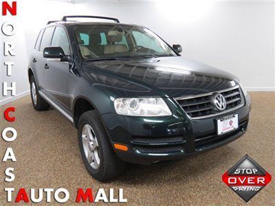 2004(04)touareg 3.2 awd green/beige heat sts home cruise heyless pwr sts save!!!