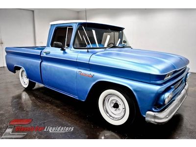 1960 chevrolet swb pickup 283 v8 automatic ps tilt dual exhaust tach