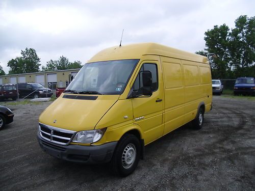 2003 dodge sprinter 158" w/b ex dhl van
