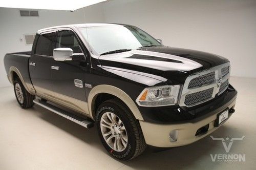 2013 laramie longhorn crew 4x4 navigation sunroof leather heated v8 hemi