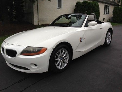 2004 bmw z4 2.5l cabriolet