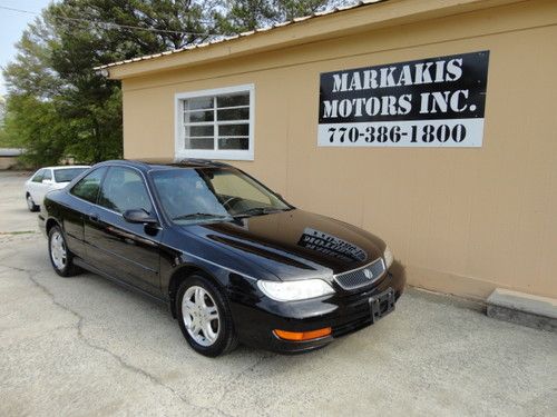 1998 acura cl premium package blk/blk 140k miles no reserve!