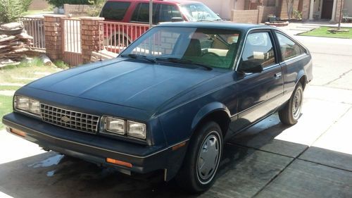 1987 chevrolet cavalier base coupe 2-door 2.0l