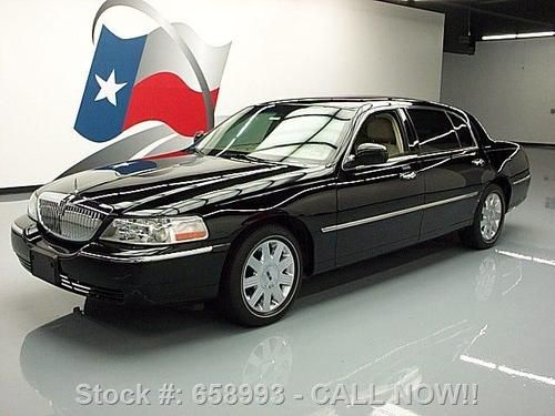 2005 lincoln town car signature l 6pass htd leather 51k texas direct auto