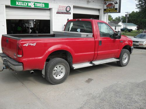 2002 ford f-250 super duty xlt standard cab pickup 2-door 7.3l