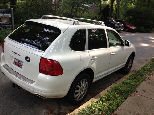 2006 porsche cayenne - white / tan - gorgeous - low miles