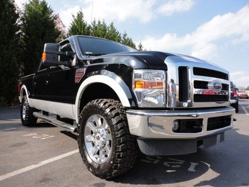 Lariat!! 1-owner!! 4x4 crew cab leather automatic 6.4l powerstroke diesel l@@k!!