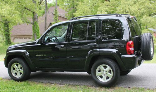 2002 jeep liberty limited sport utility 4-door 3.7l