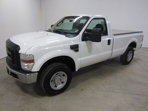 08 ford f250 super duty 6.8l triton v10 automatic regular long 4x4 xl 80 pics